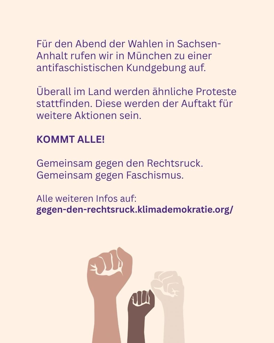 Stoppt den Rechtsruck